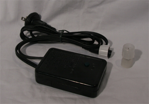 13mm2芯、電球ロープ(チューブ)ライト、点滅コントローラ付き電源コード(1.5m)、ブラックコード、5A