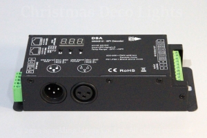 DMX-SPIコントローラ DSA、DC5-24V対応