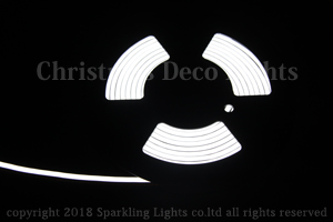 薄型LEDネオンフレックス DE06-F1、上面発光(フラット型)、DC24V、幅6mm、5m、ホワイト(6500K)