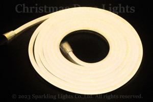 LEDネオンフレックス DW1015-D1、上面発光(ドーム型)、DC24V、幅10mm、5m、電球色