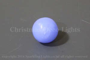 LEDキャップ、ボール型、内径6.0mm、浅青、100個セット