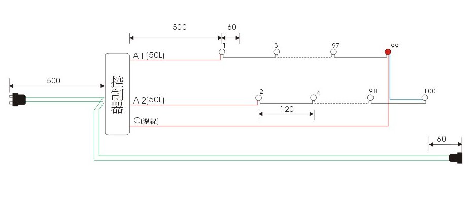 回路結線図     