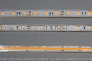 5050型、3528型との比較(消灯時)