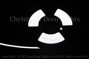 薄型LEDネオンフレックス DE06-F1、上面発光(フラット型)、DC24V、幅6mm、シリコンチューブ、長さ5m、ホワイト(6500K)