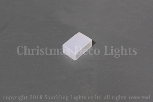 薄型LEDネオンフレックス DE06-F1用 エンドキャップ(穴無し)
