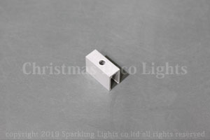 薄型LEDネオンフレックス DE06用 マウントクリップ(大)、幅6mm、15個セット