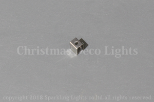 薄型LEDネオンフレックス DE06用 マウントクリップ(小)、幅6mm、15個セット