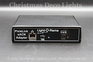 LightORama PixieLink (sACN/Art-Net -> ELOR/DMX 変換ブリッジ 6ポート)