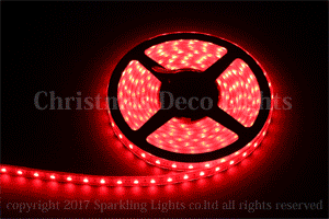 防水型LEDテープライト、SMD5050型(R3)、RGB(フルカラー)、300球、5m巻、白基板、シリコンチューブ、IP65、部品別売り 【特価品・在庫限り】