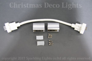 LEDネオンフレックス RS／SS12-F1共通 灯体間連結ケーブル（灯体接続コネクタｘ2）