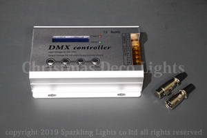 DMX-RGB3chコントローラ 100V、入力AC／出力DC、2A／ch