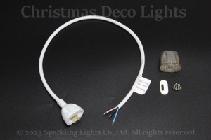両面発光 LEDネオンフレックス SW11-BD1用 電源・信号入力ケーブル(3芯先バラ)