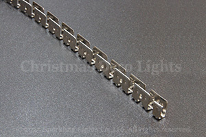 曲げられるレール、内寸幅4×高さ9.5mm、外寸幅5.5×高さ10mm、長さ1m (LEDネオンフレックス 幅4mm用)