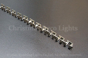 曲げられるレール、内寸幅10×高さ10mm、外寸幅11.5×高さ10.5mm、長さ1m (LEDネオンフレックス 幅9-10mm用)