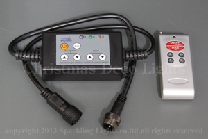 LEDイルミネーション、RGBストリング(ストレート、DC12V仕様、φ5mm、Rev.2)用、防雨型コントローラ