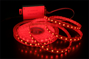 防水型LEDテープライト、SMD5050型、RGB(フルカラー)、300球、5m巻、部品別売り