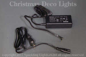 AC/DCアダプタ、DC12V、3.8A、45W級、プラグ・ジャック無し