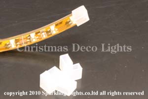 LEDテープライト用エンドキャップ、幅10mm(3528型1列タイプ／側面発光3014型／020型用)