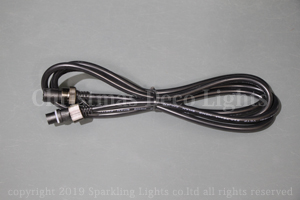 LEDイルミネーション、連結部延長ケーブル、プロ仕様(V3・V4)／レギュラー仕様、常点用、200cm