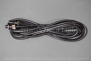 LEDイルミネーション、連結部延長ケーブル、プロ仕様(V3・V4)／レギュラー仕様、常点用、500cm
