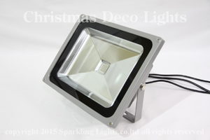 DMX対応 COB型RGB LEDウオールウオッシャー、矩形、AC100V、1灯、60W、IP65